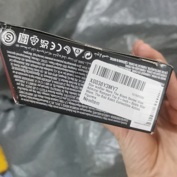 Star Wars The Black Series The Bad Batch Vice Admiral Rampart NEW NWT - Picture 5 of 15